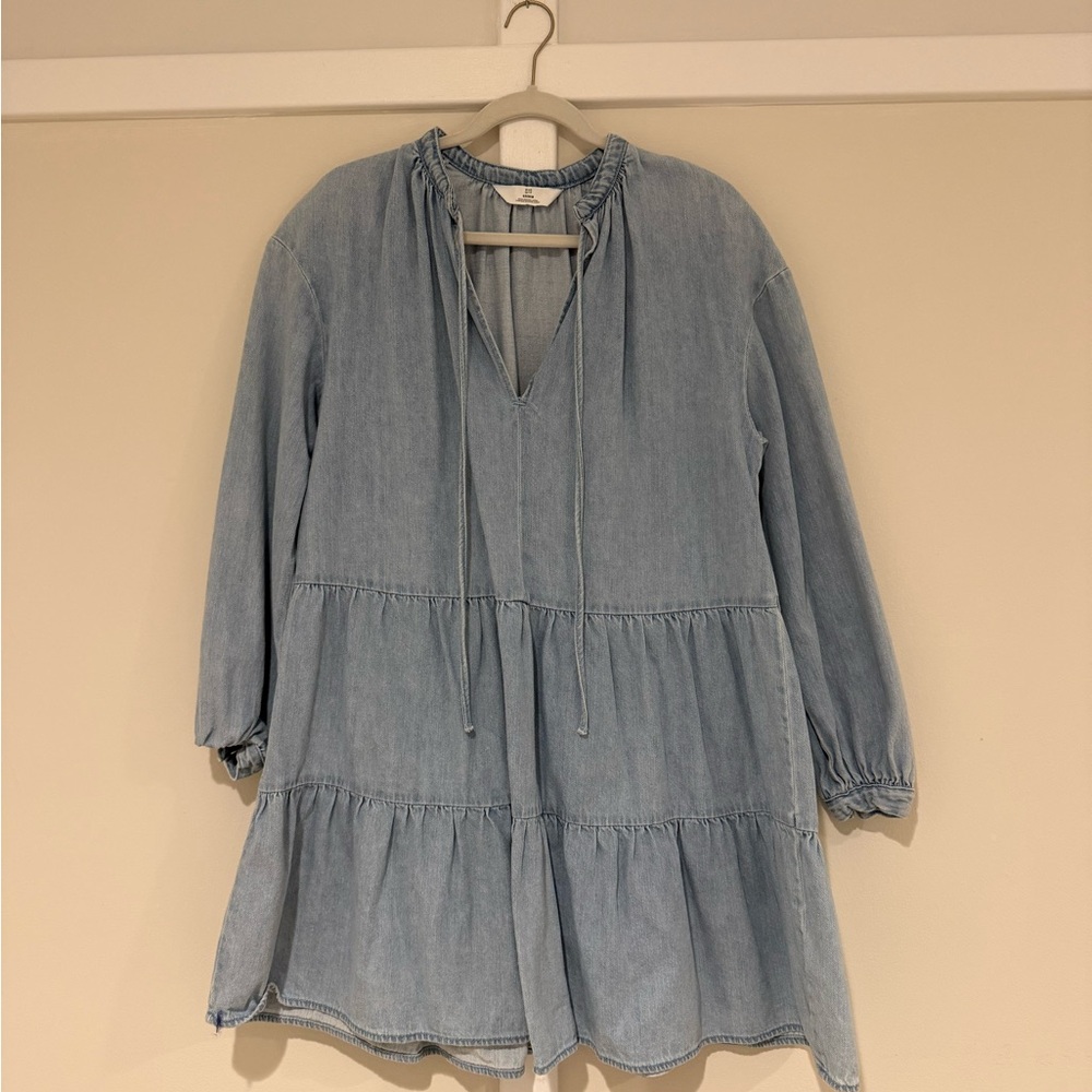 Denim Tunic Dress - Picture 2 of 5